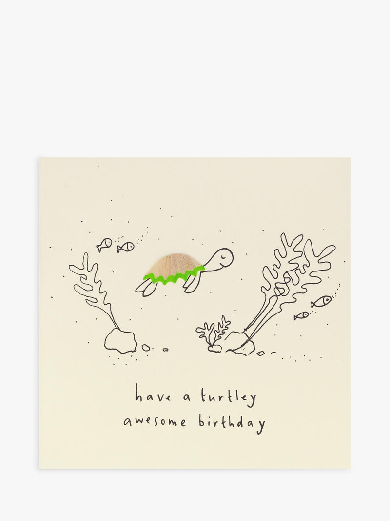 Ruth Jackson Turtle Birthday Card