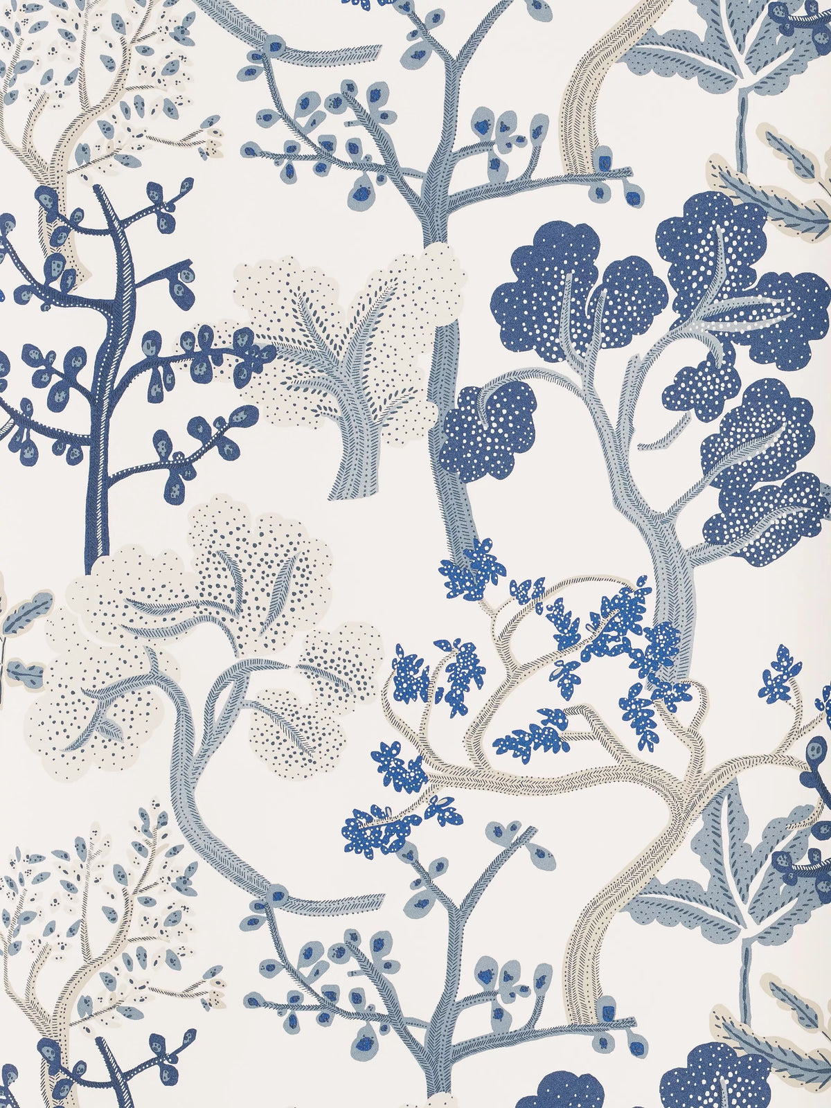 John Lewis Magical Trees wallpaper, UK version