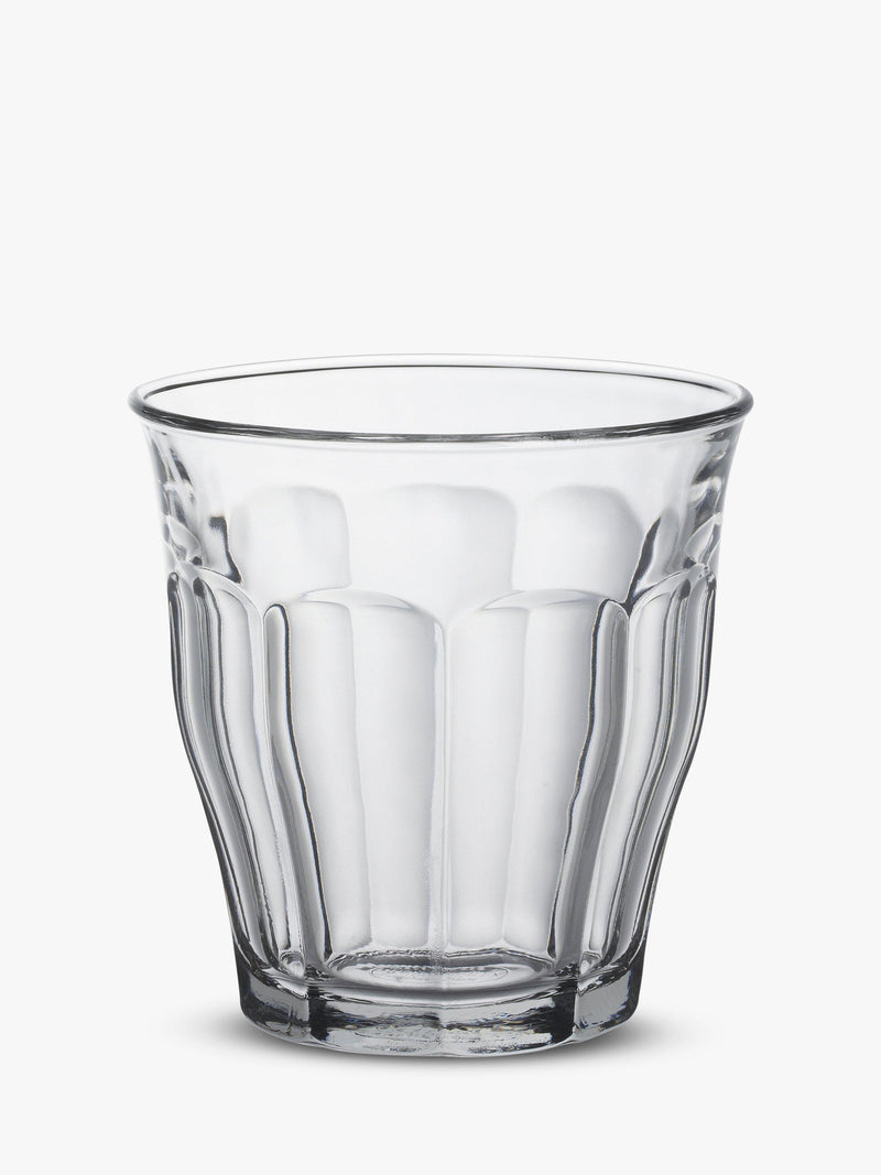 Duralex Picardie highball and tumbler glass set clear 18 piece - British product