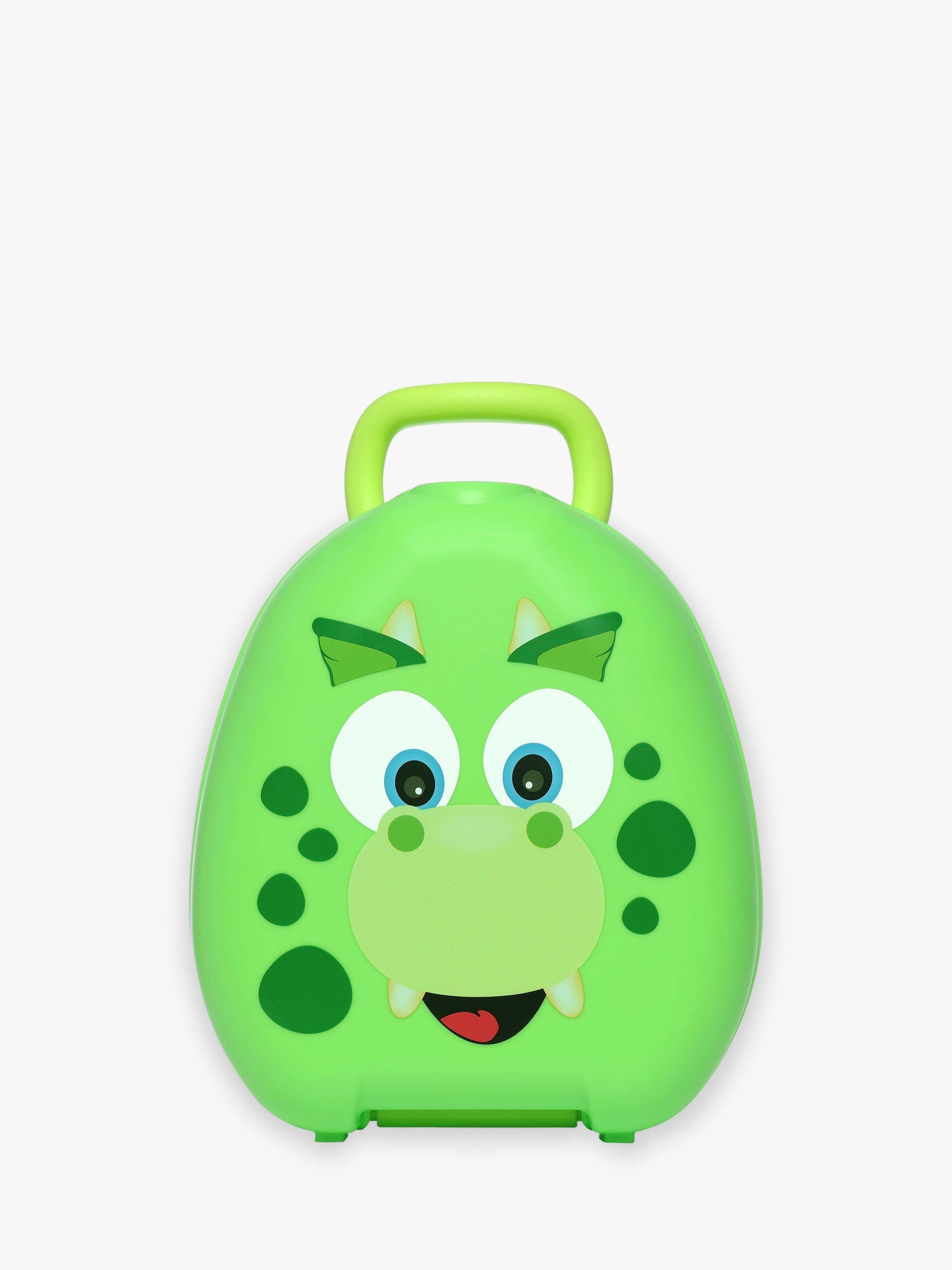 My Carry Potty Dino travel potty, imported from the UK