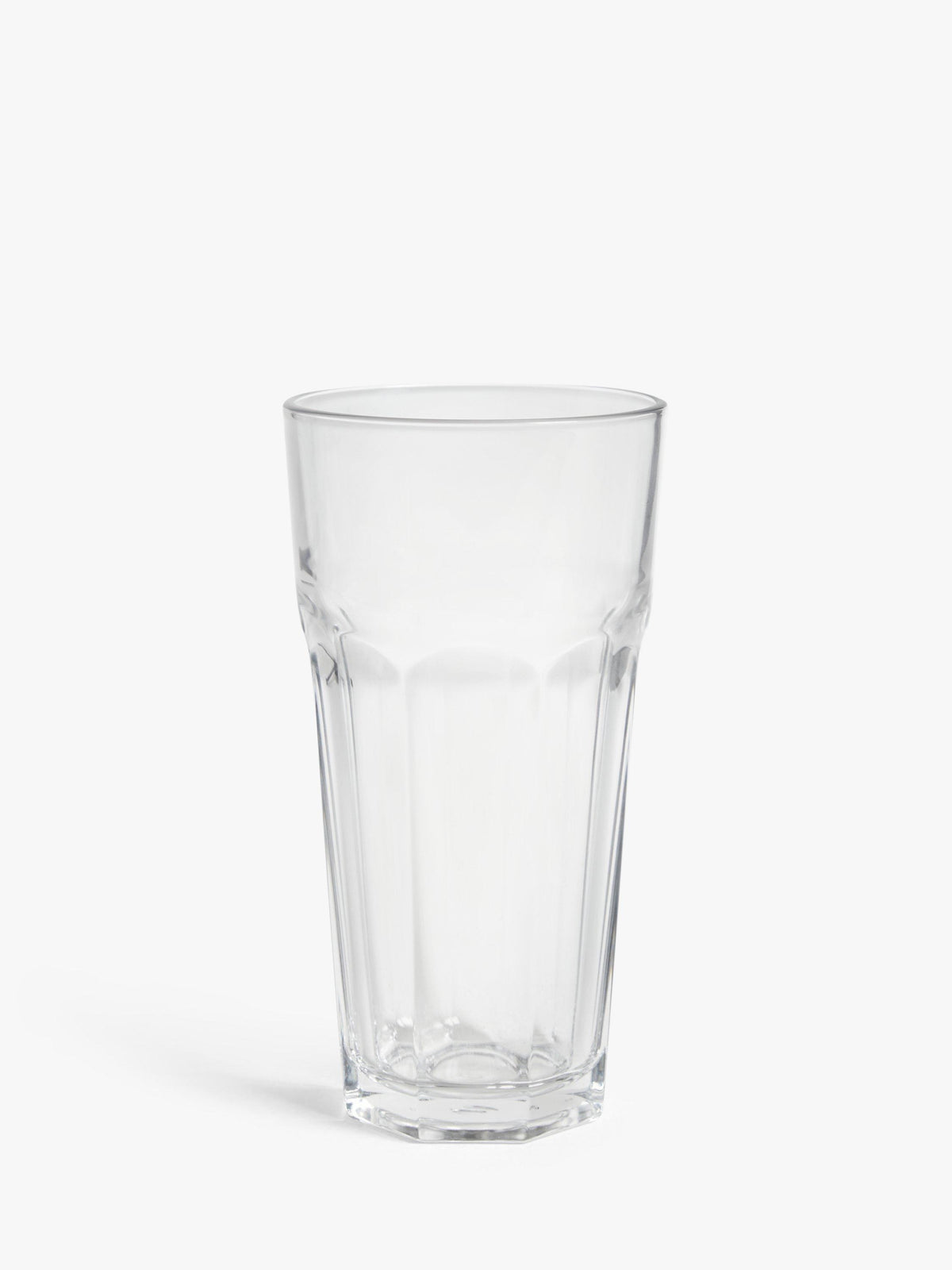 Clear Classic Fluted Tumbler Glass