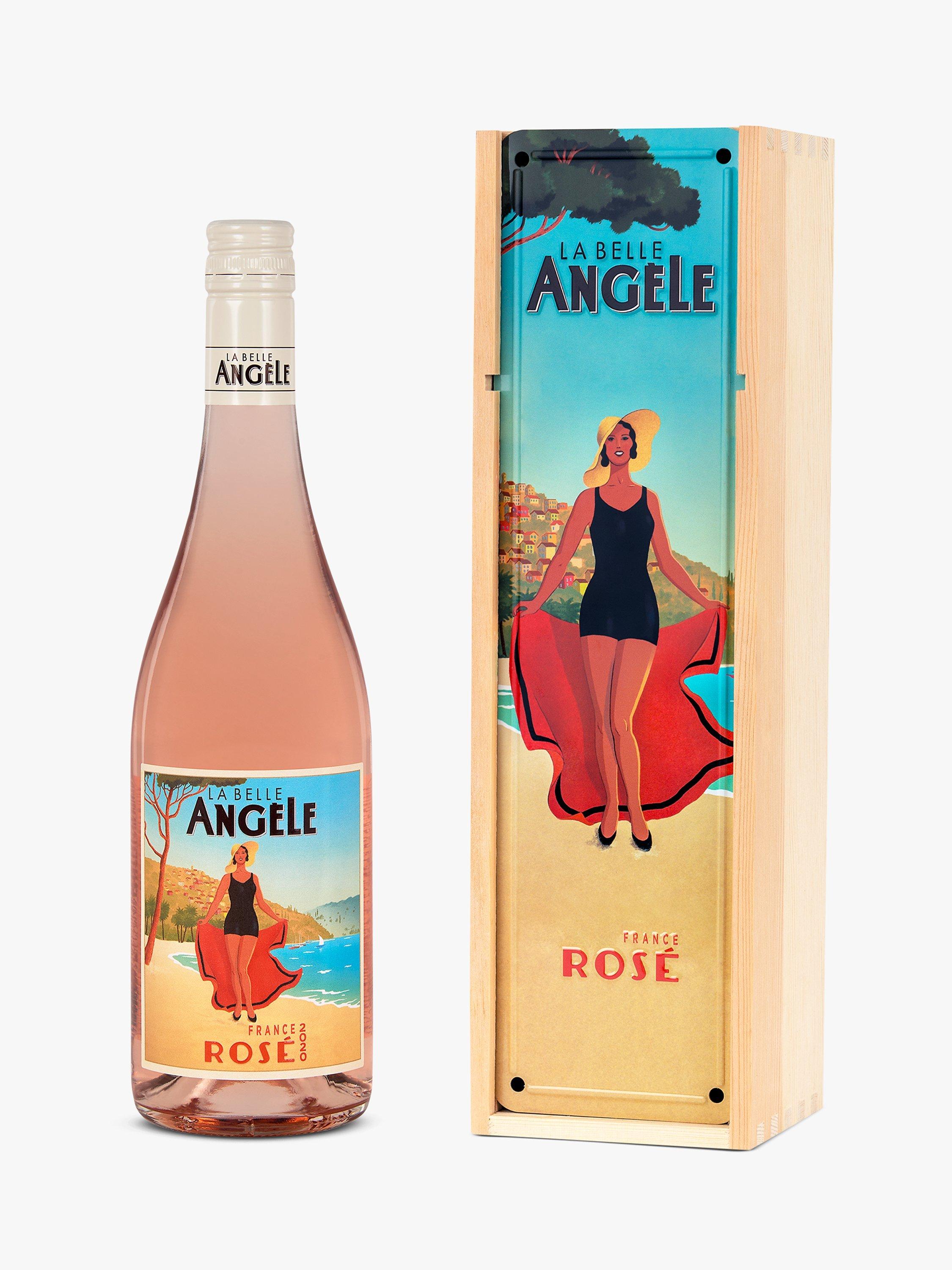 La Belle Angèle rosé wine 75cl, UK version