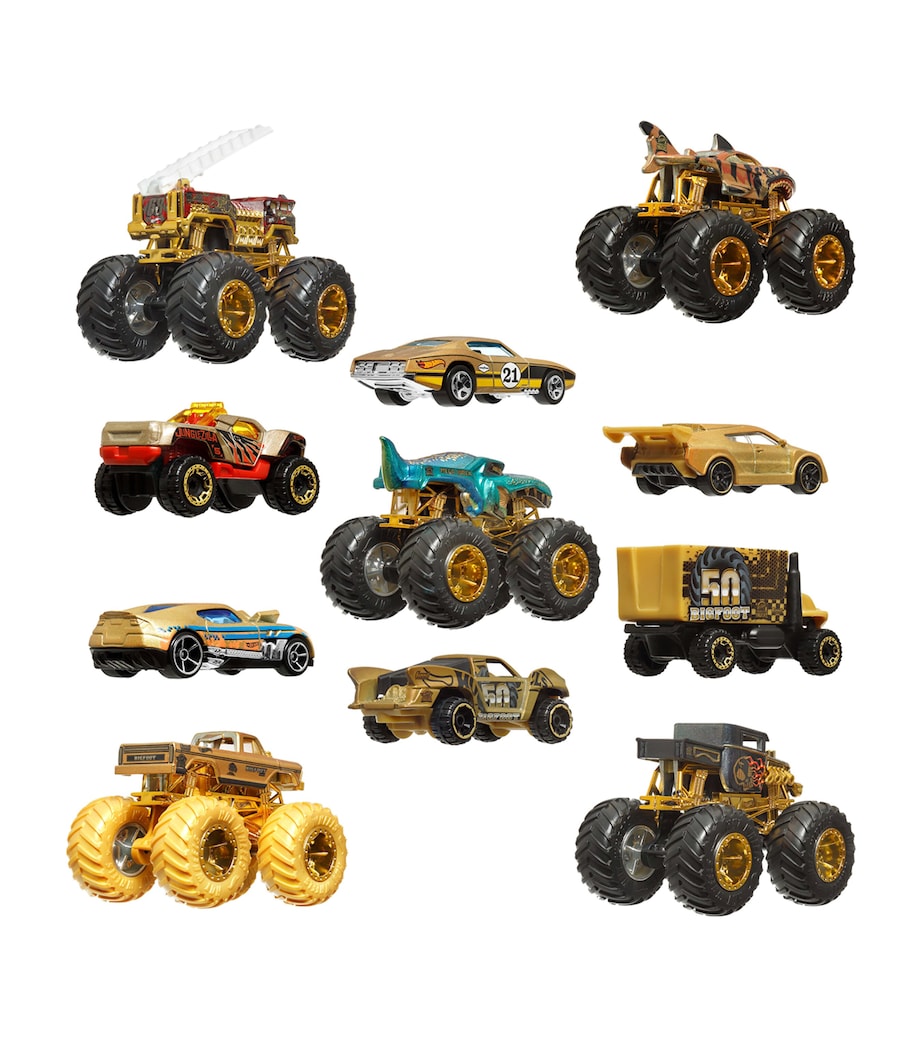 Hot Wheels Hot Wheels Monster Trucks Trophy Champions Collection