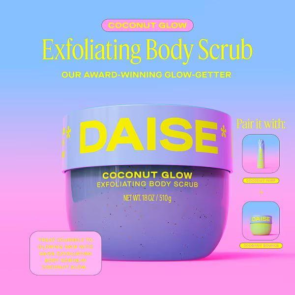 Daise Coconut Exfoliating Body Scrub 510g - British product