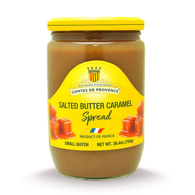 Pâte à tartiner caramel au beurre salé Comtes De Provence, 750g