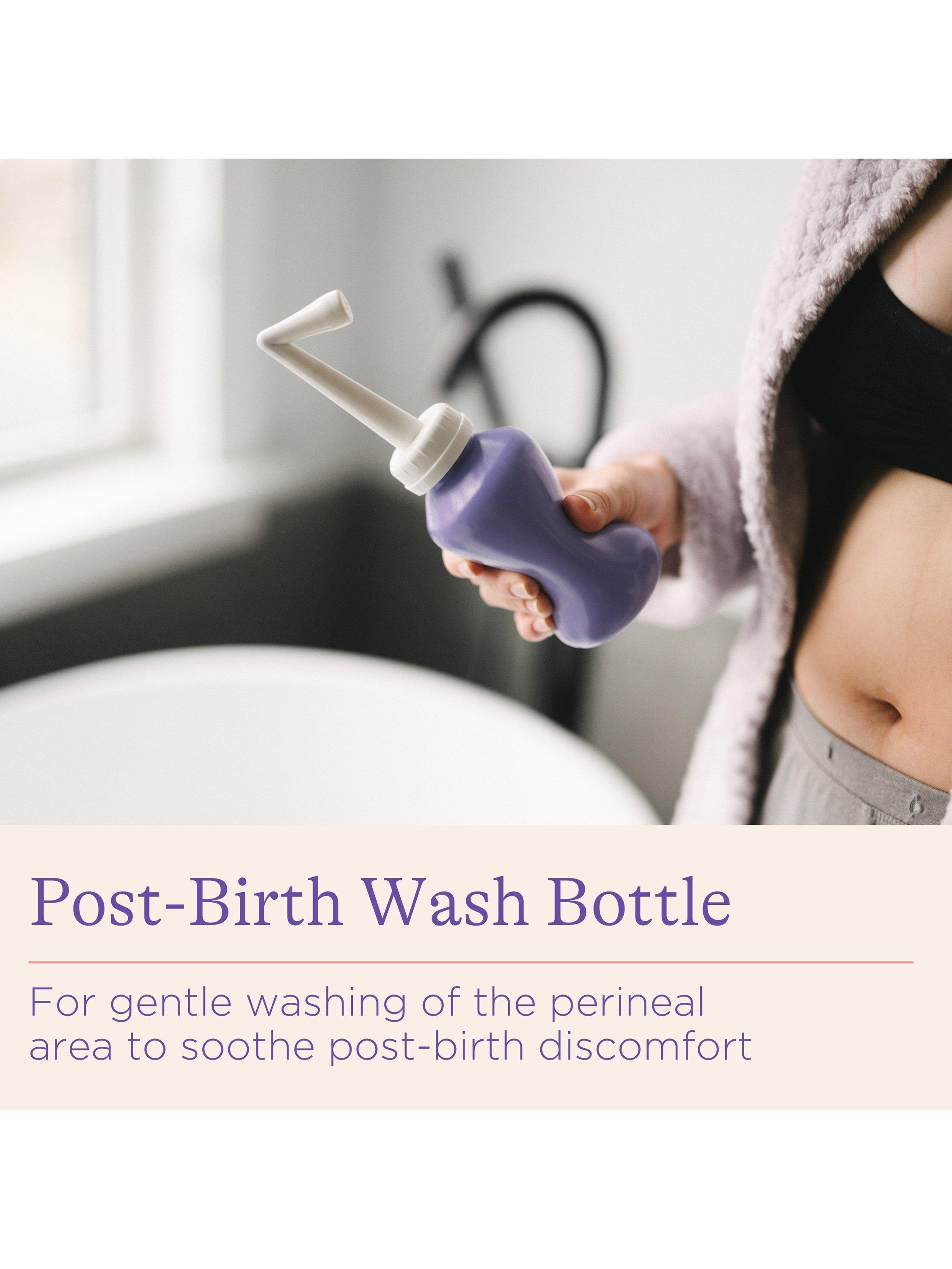 Lansinoh Post Birth Wash Bottle for perineal cleansing, UK version