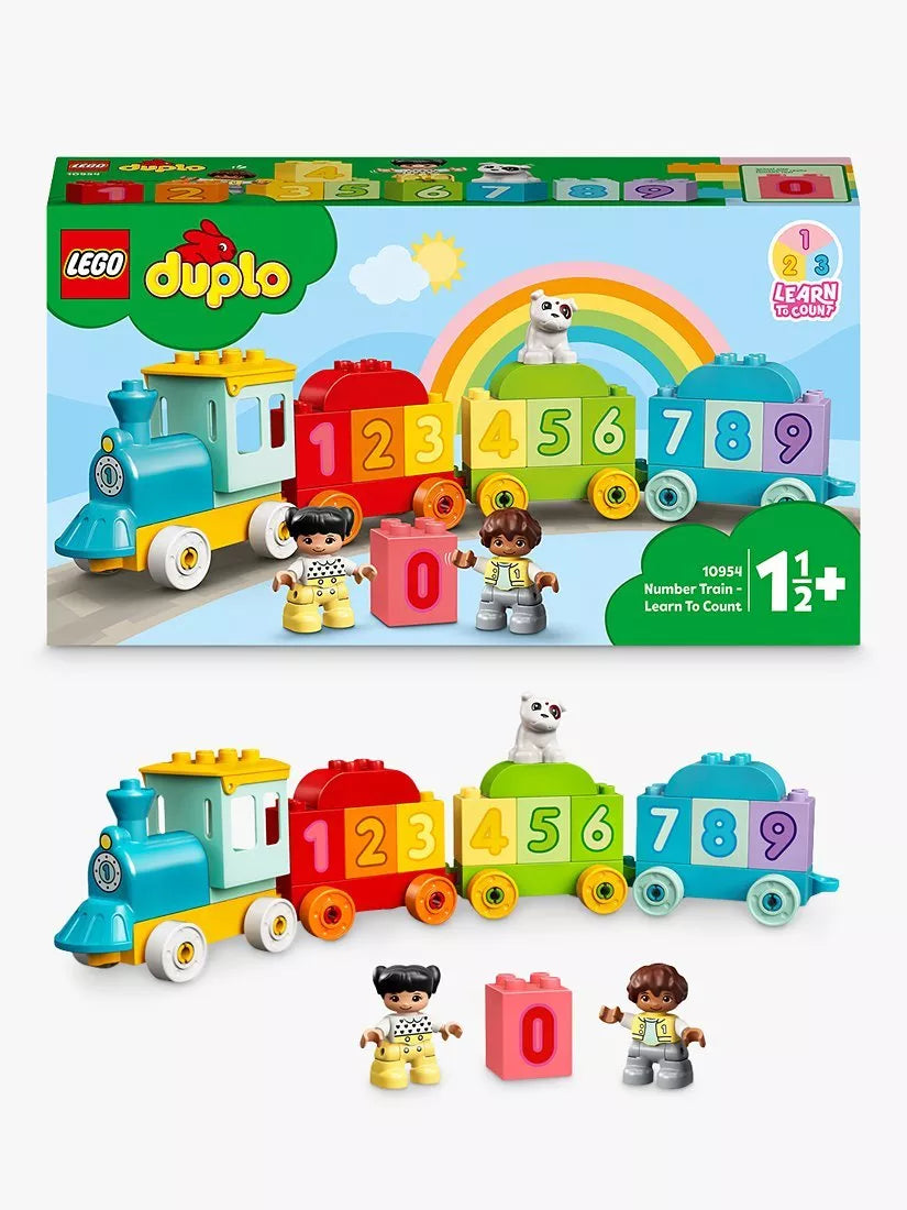LEGO DUPLO Number Train Learn To Count, UK version