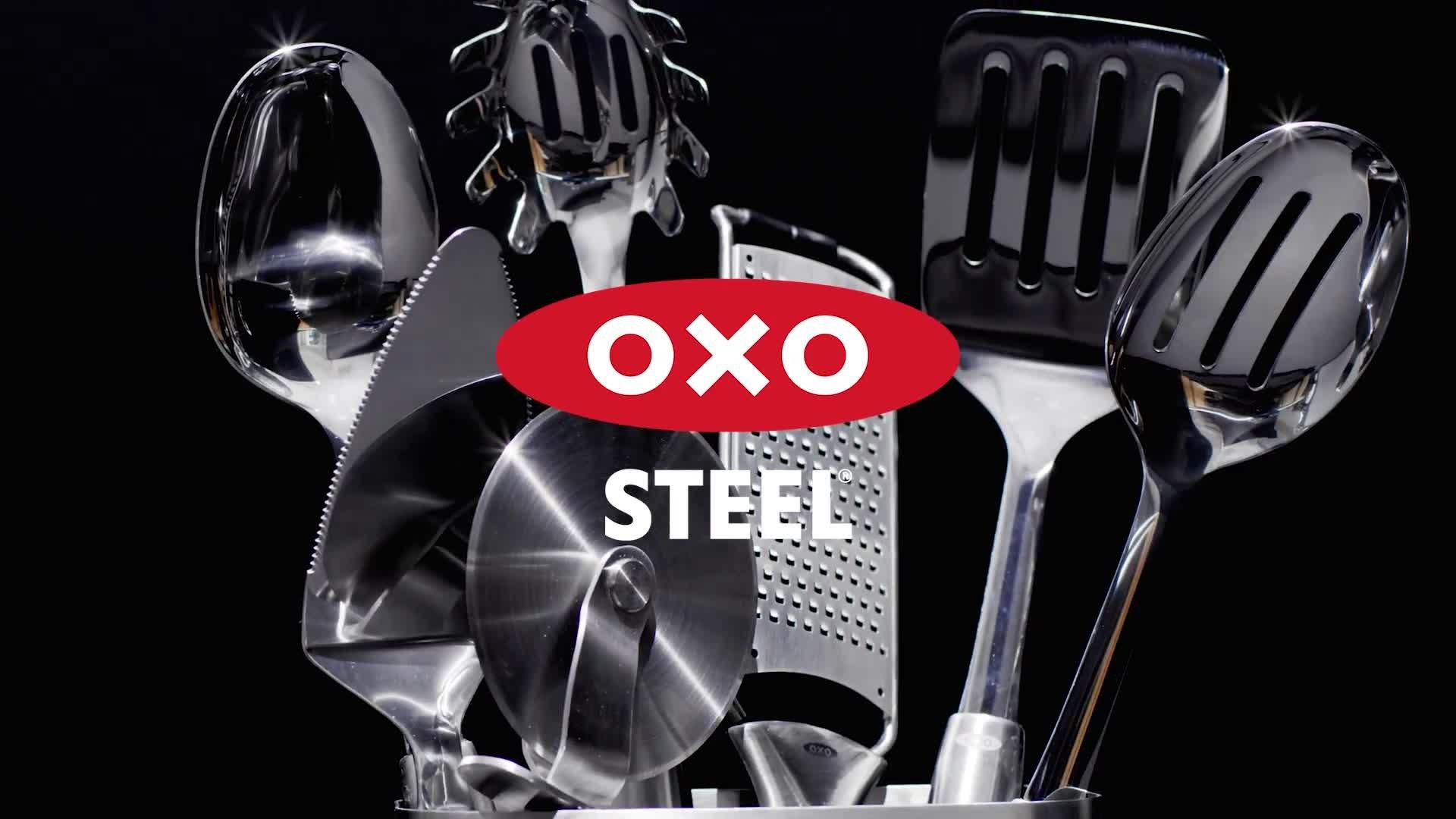 OXO Stainless Steel Swivel Peeler, imported from the UK