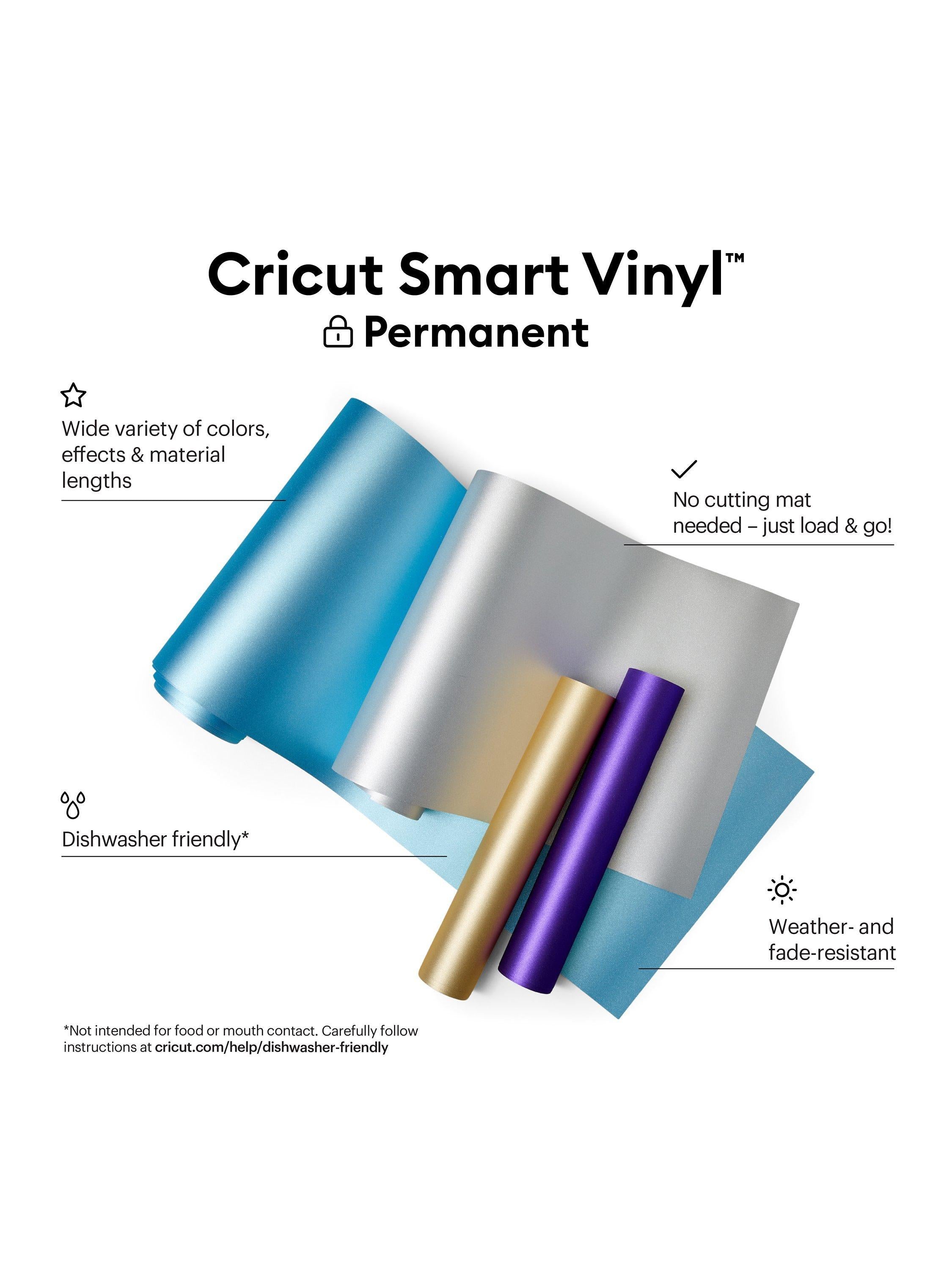 Cricut Smart Vinyl Permanent Shimmer 13in x 3ft - US product