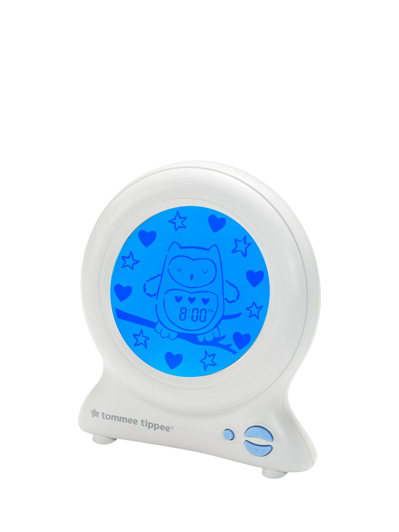 Tommee Tippee sleep trainer clock with night light for children (British brand)