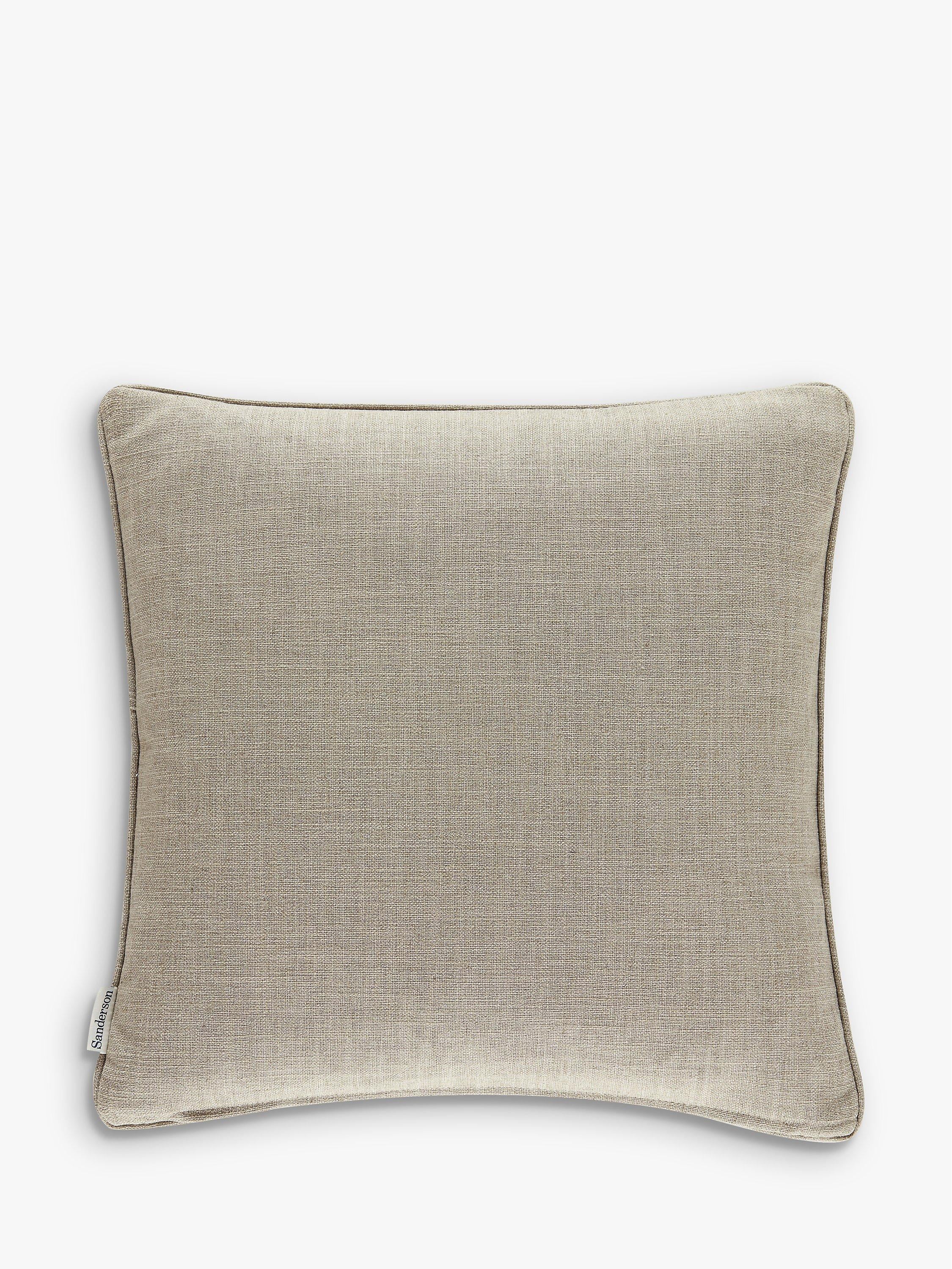 Sanderson Palmhouse leafy frond cushion (British brand)