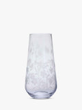 Dartington Crystal Bloom Potentilla Tapered Vase Clear 26cm - British product