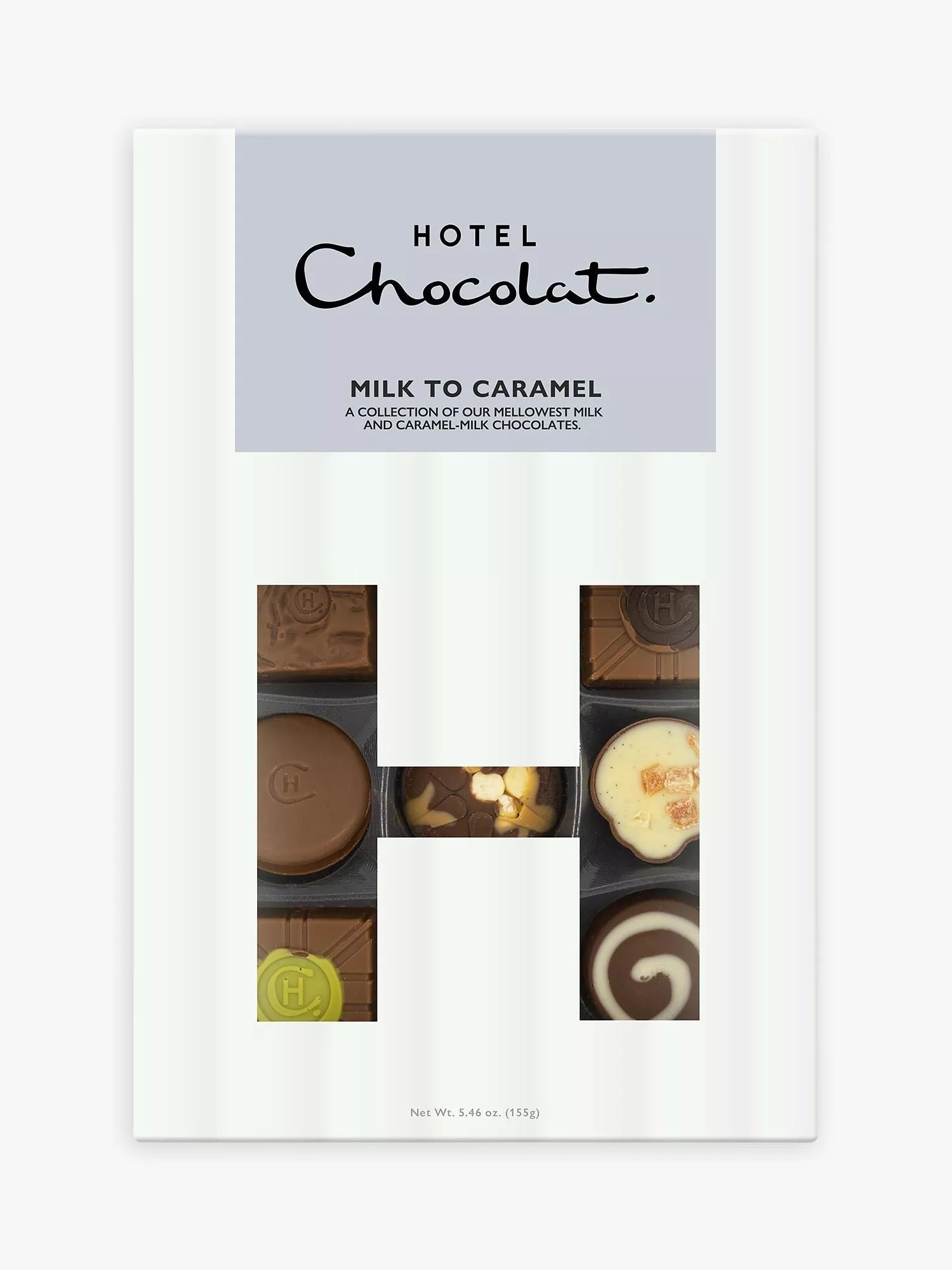 Hotel Chocolat Milk to Caramel H-Box chocolate box 155g, UK version