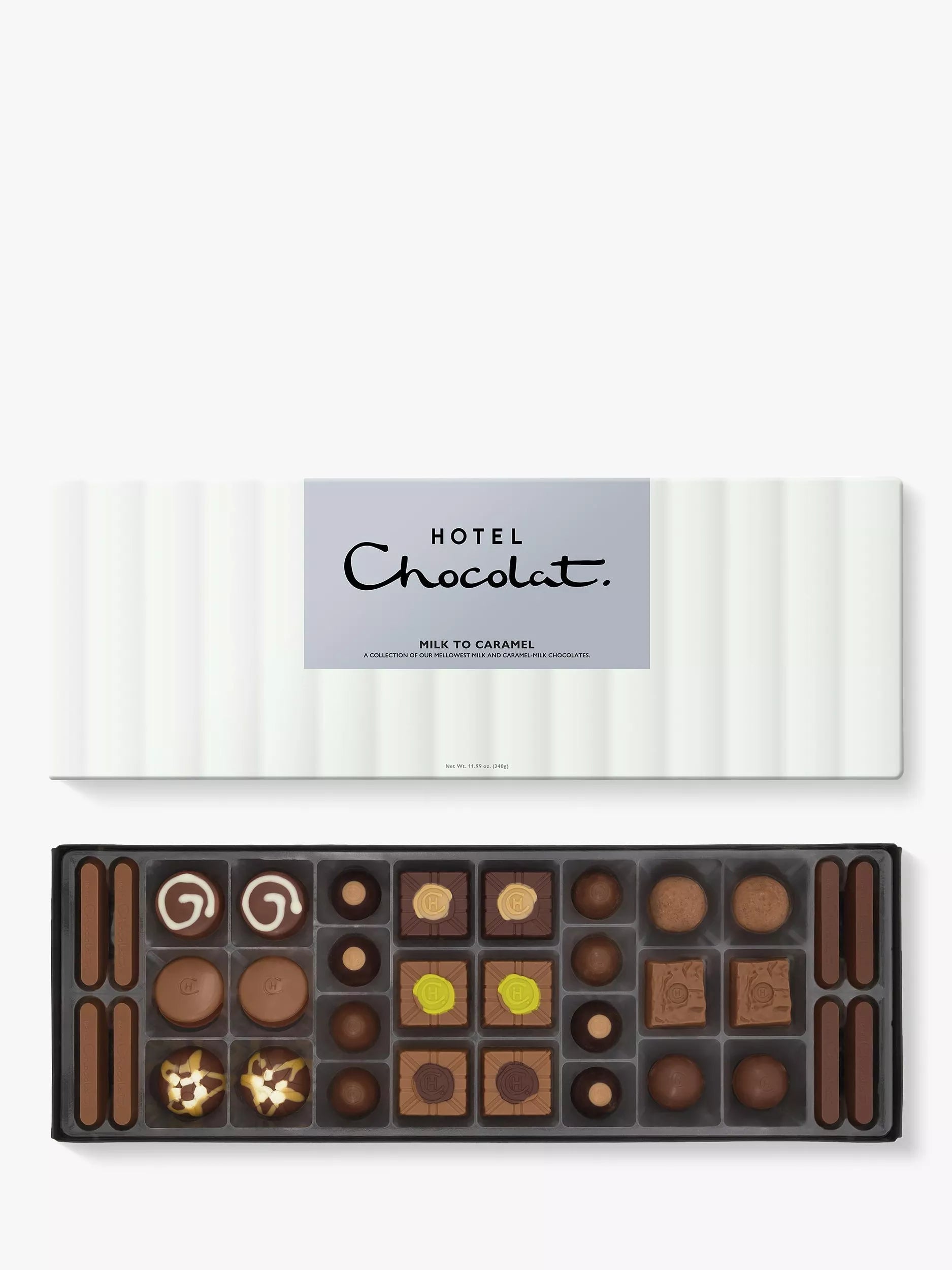 Hotel Chocolat Milk to Caramel Sleekster chocolate box 340g, UK version