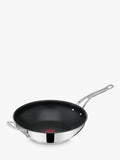 Jamie Oliver by Tefal stainless steel wok 30cm, UK version