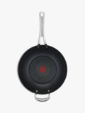 Jamie Oliver by Tefal stainless steel wok 30cm, UK version