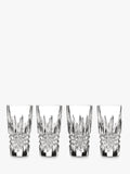 Waterford Crystal Cut Glass Lismore Diamond Shot Glasses Set Of 4