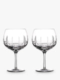 Waterford Crystal Gin Journeys Cluin Cut Glass Balloon Gin Glass Set Of 2 550Ml Clear