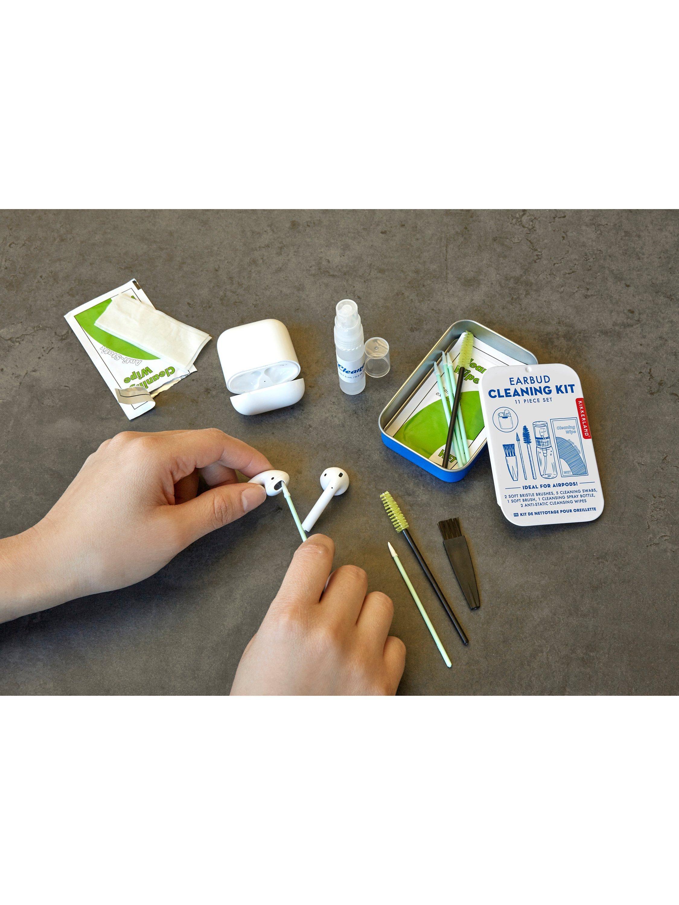 Kikkerland earbud cleaning kit, UK version