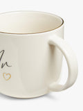 John Lewis fine china mug white 420ml, UK version