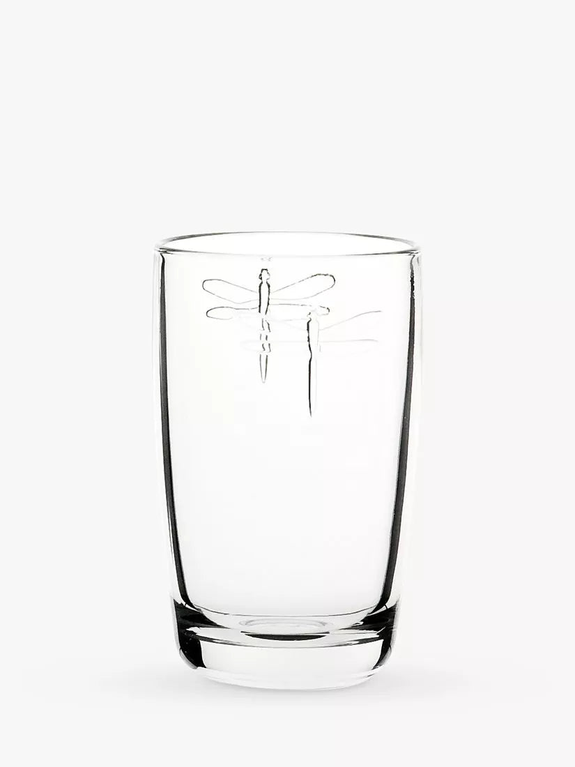 La Rochère dragonfly design glass highball set, 6 pieces, 400ml, UK version