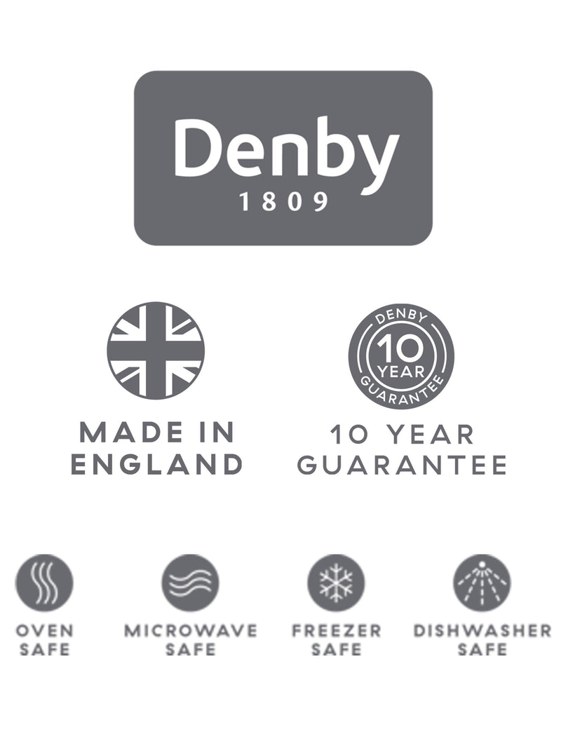 Denby stoneware serving bowl Natural 28cm - British product