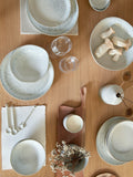 Denby Kiln stoneware dinnerware set in Natural, 12 piece - British product