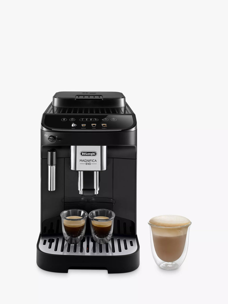 De'Longhi Magnifica Evo coffee machine in black - British product