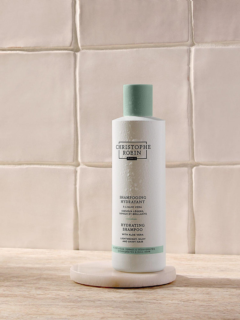 Christophe Robin hydrating shampoo with aloe vera 250ml - British product
