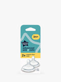 Tommee Tippee medium flow baby bottle teats pack of 2 (British brand)