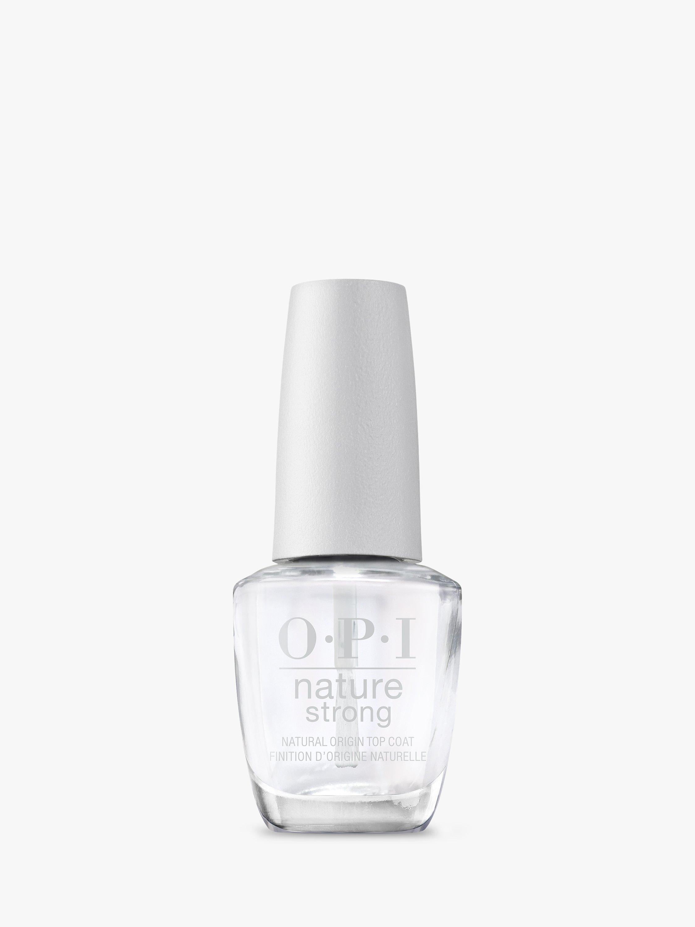 OPI Nature Strong nail lacquer top coat, imported from the UK