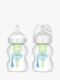 Dr Brown’s Natural Flow Options+ Anti-Colic Bottle, Pack of 2, 150ml - McGrocer