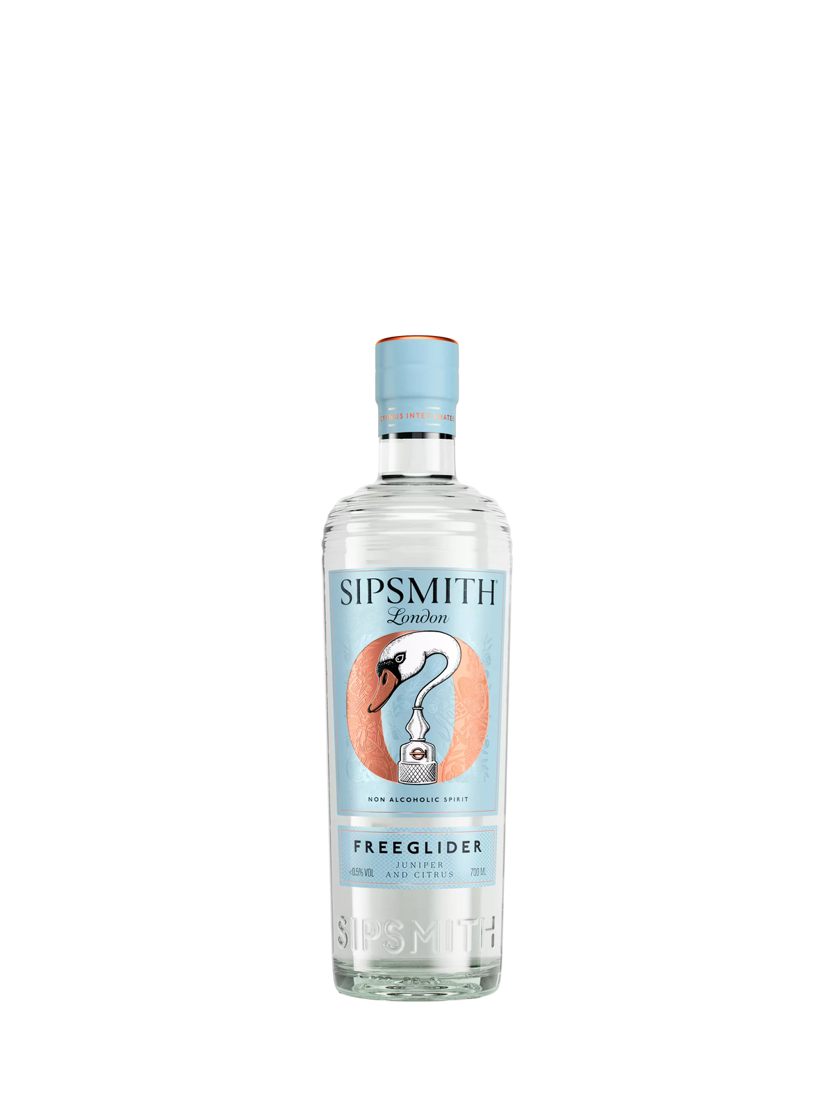 Sipsmith Juniper and Citrus Non-Alcoholic Spirit 70cl (British brand)
