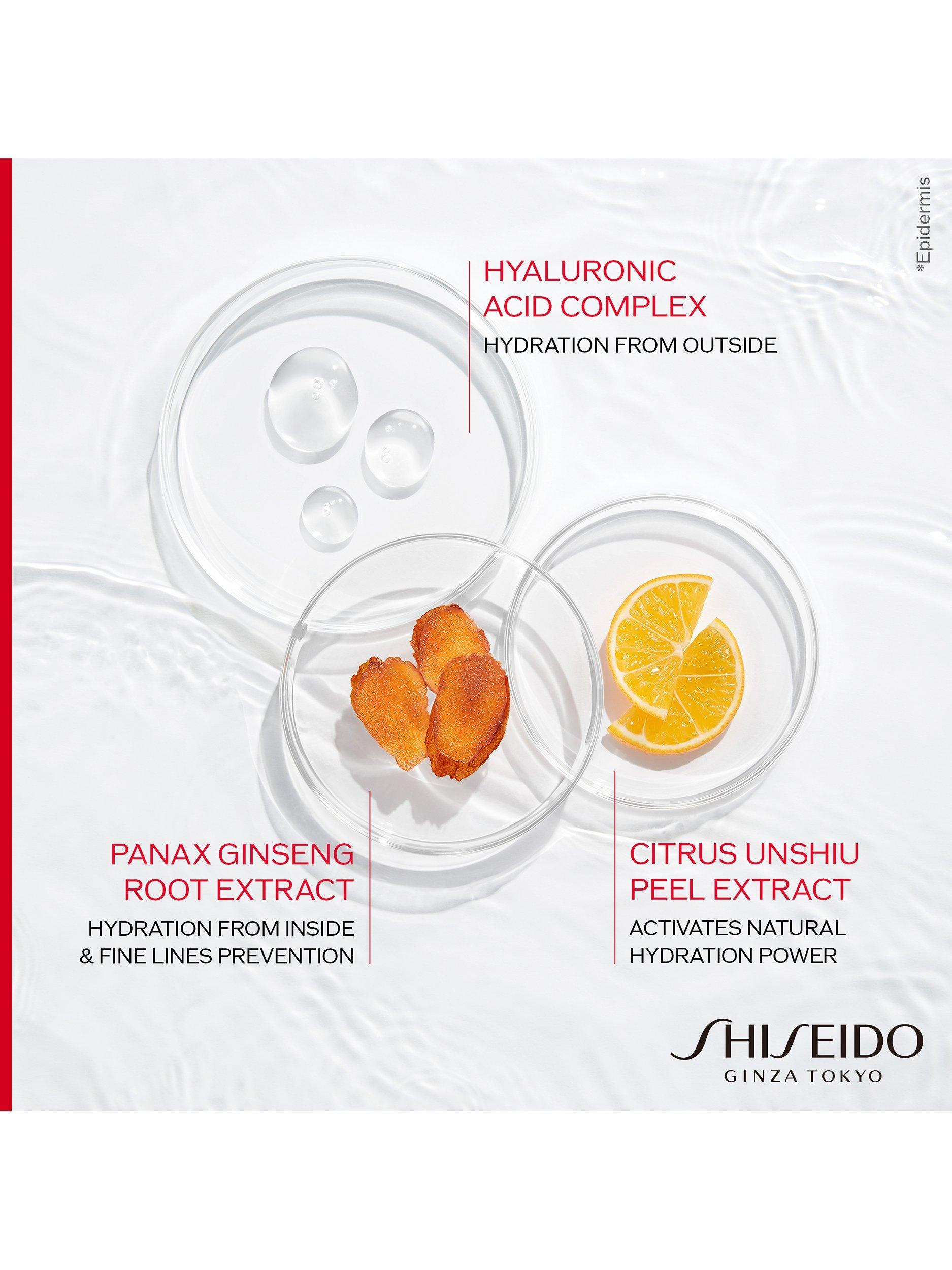Shiseido hydrating day cream with SPF 20, 50ml (British brand)
