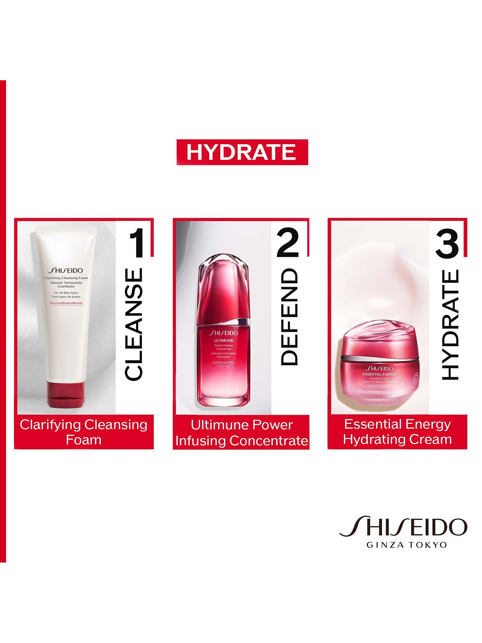 Shiseido hydrating day cream with SPF 20, 50ml (British brand)
