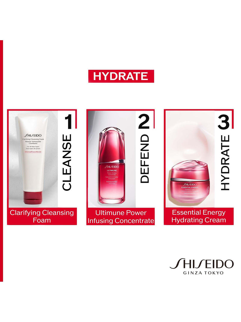 Shiseido hydrating day cream with SPF 20, 50ml (British brand)