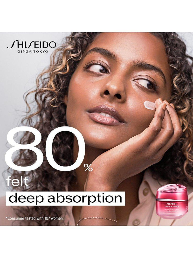 Shiseido hydrating day cream with SPF 20, 50ml (British brand)