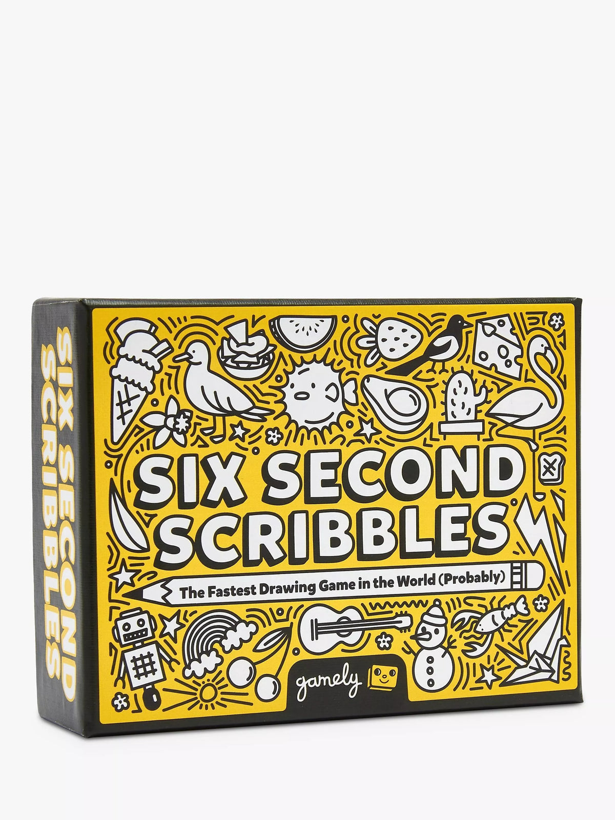 Gamely Six Second Scribbles drawing game, UK version