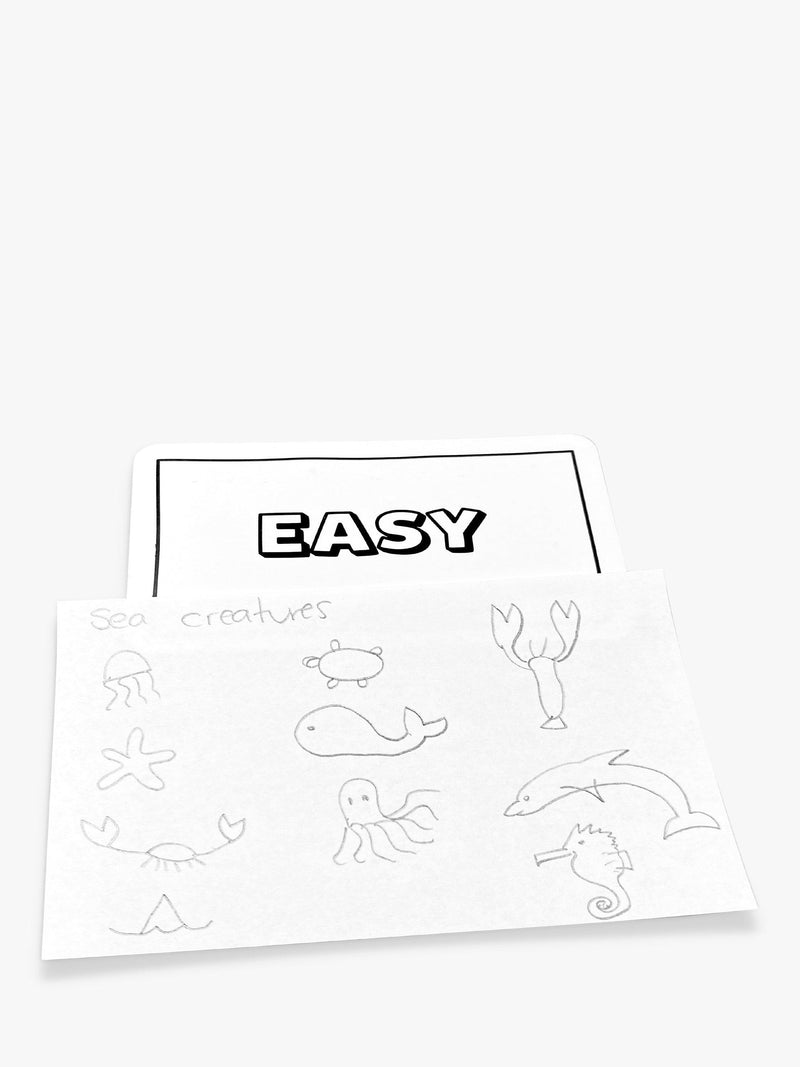 Gamely Six Second Scribbles drawing game, UK version