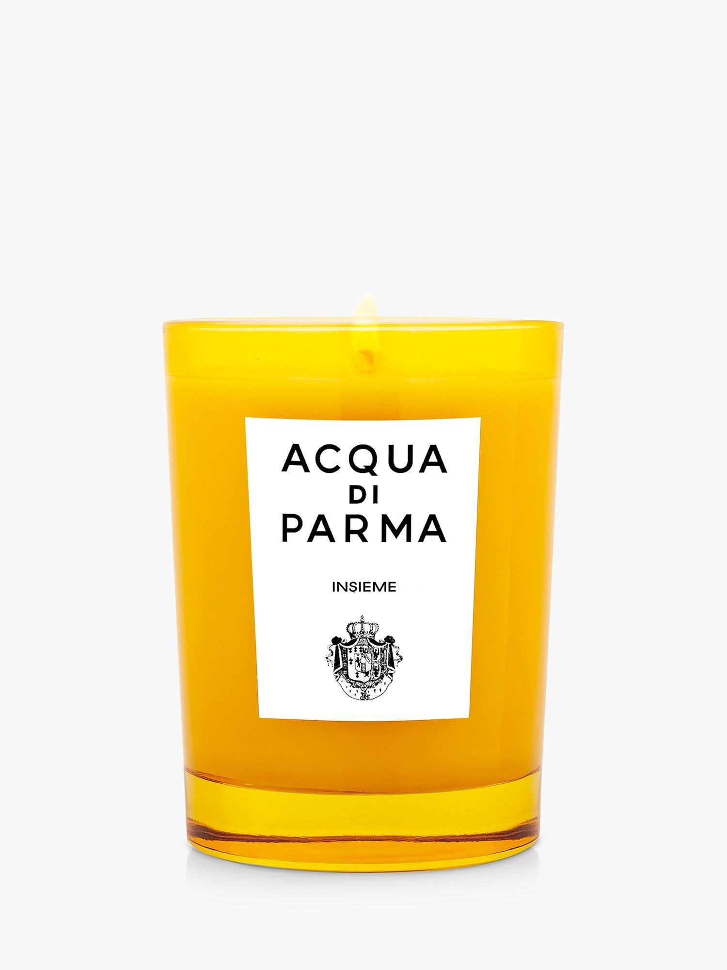 Scented Candle with Citrus and Amber Notes 200g in Glass Jar