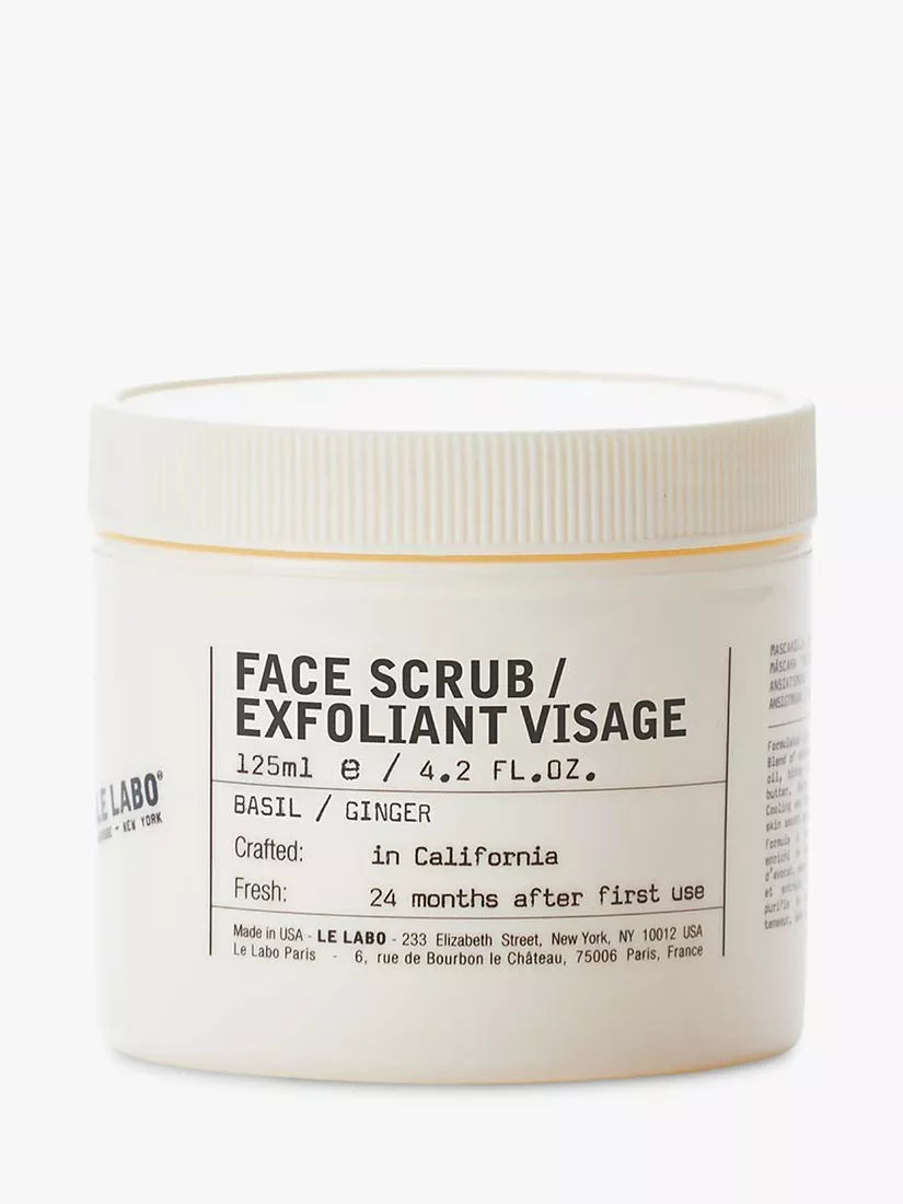 Le Labo basil face scrub 125ml, UK version