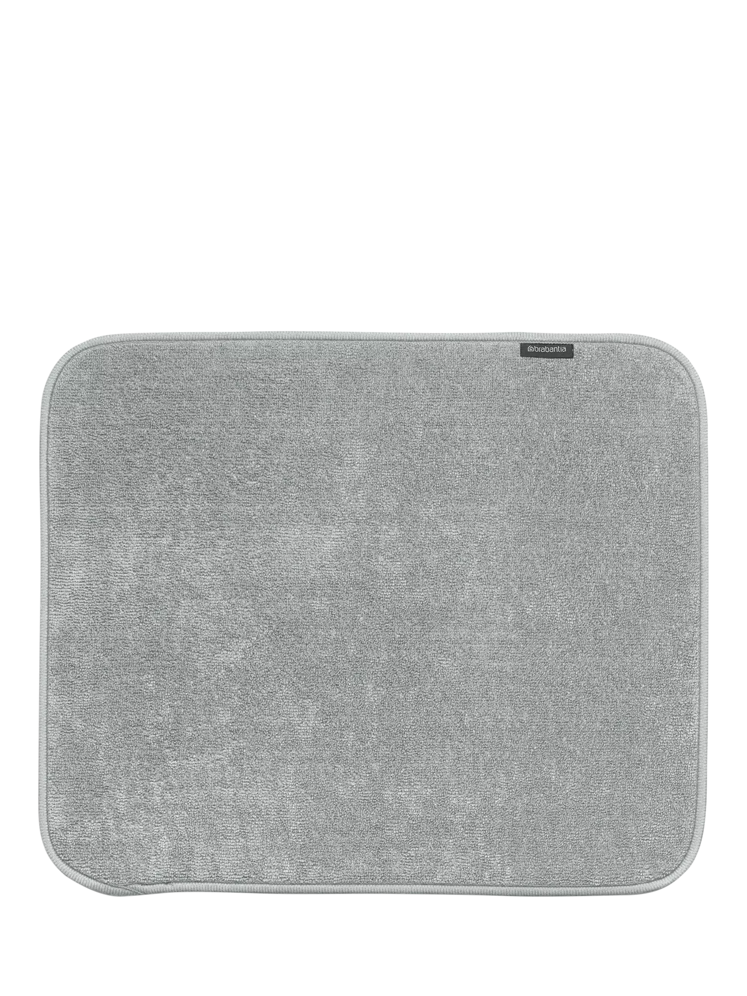 Brabantia microfibre dish drying mat in mid grey - British product