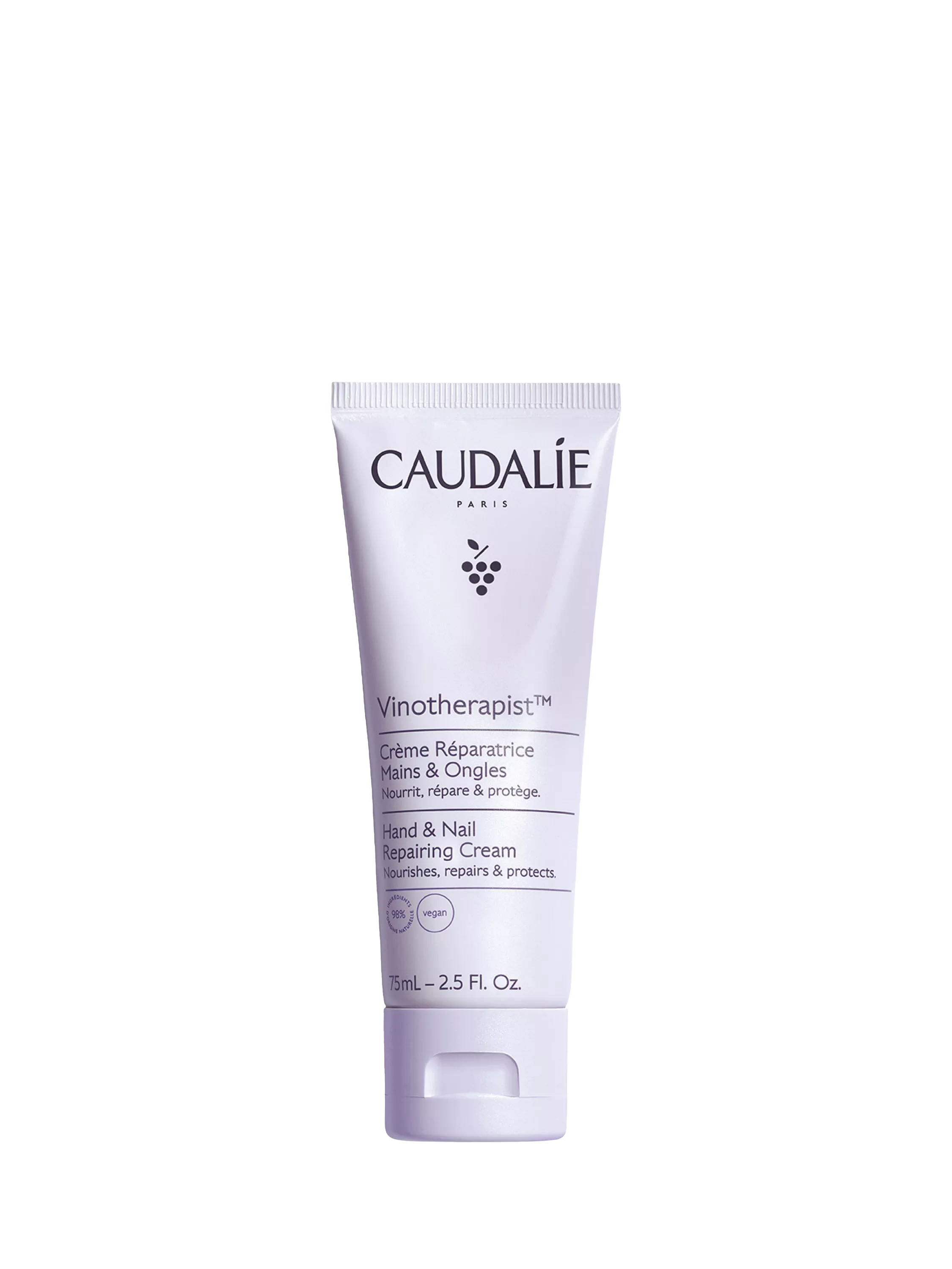 Caudalie Vinotherapist Hand & Nail Repairing Cream 75ml - British product