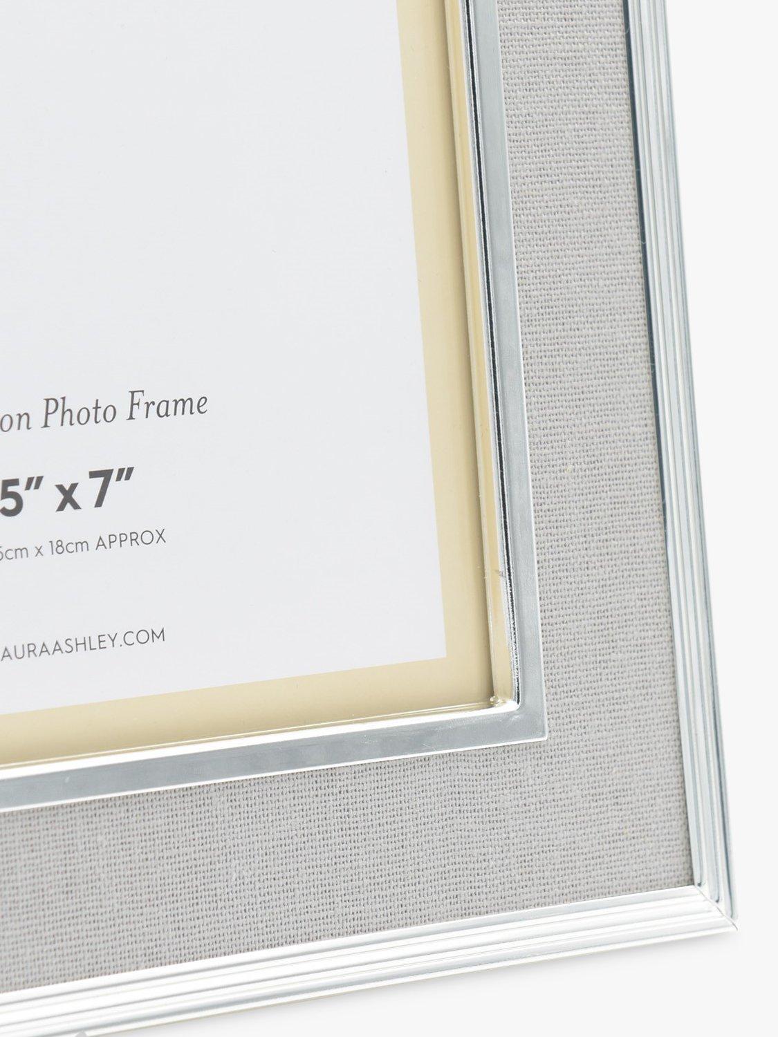 Laura Ashley Harrison Linen photo frame 5 x 7 inch (13 x 18 cm), UK version