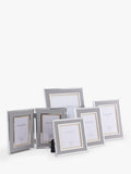 Laura Ashley Harrison linen double photo frame for 4x6 inch photos, UK version