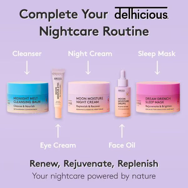 Delhicious Dream Drench Sleep Mask 50ml - British product