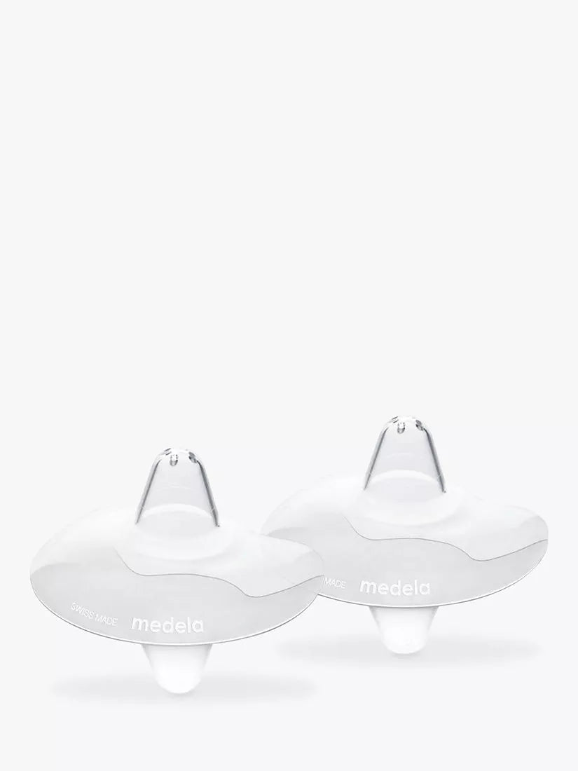 Medela Silicone Nipple Shields Pack of 2, imported from the UK