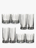 RIEDEL clear highball and tumbler glass set, 8-piece, imported from the UK