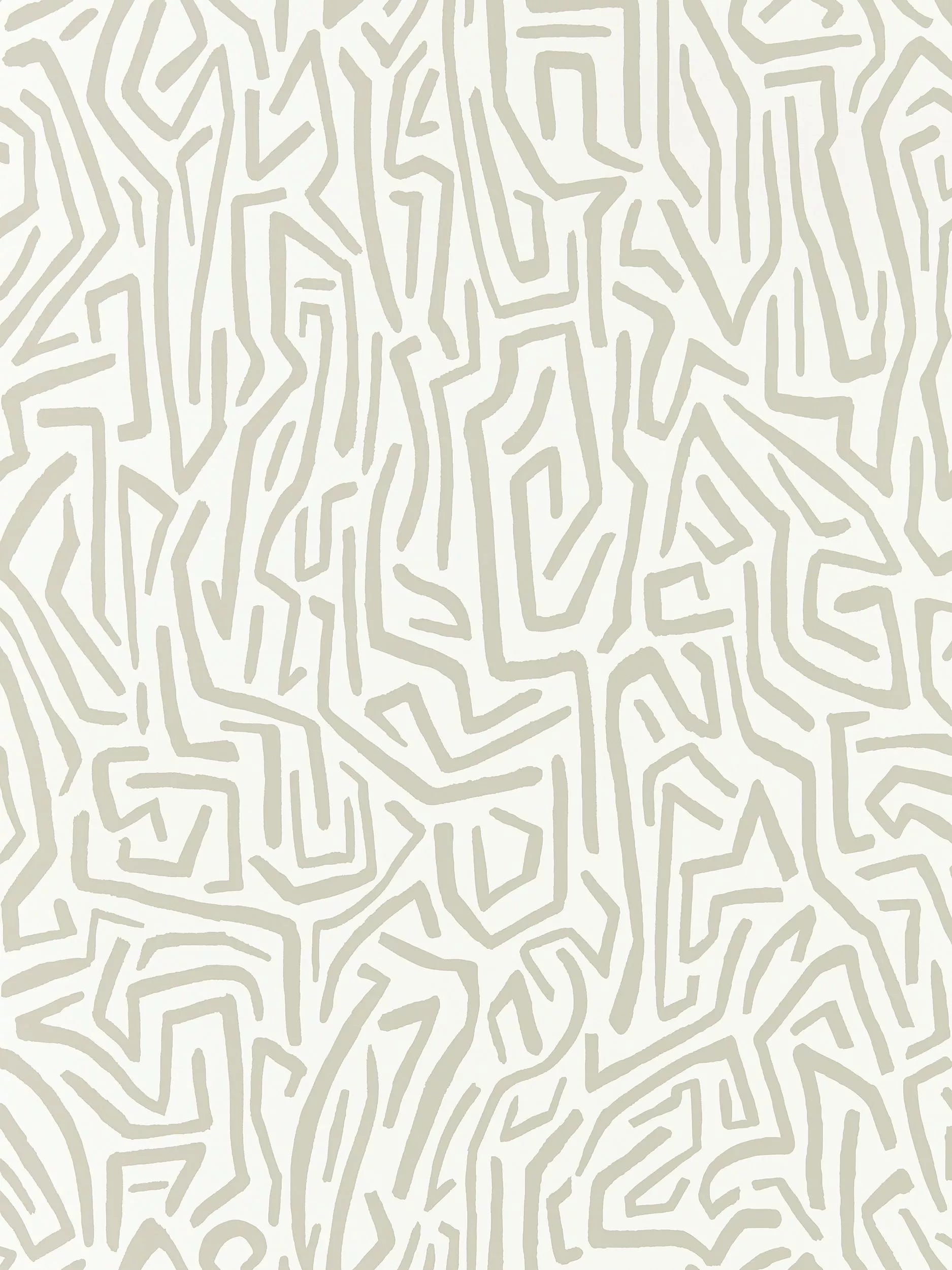 Melodic geo pattern wallpaper for room decor, UK version