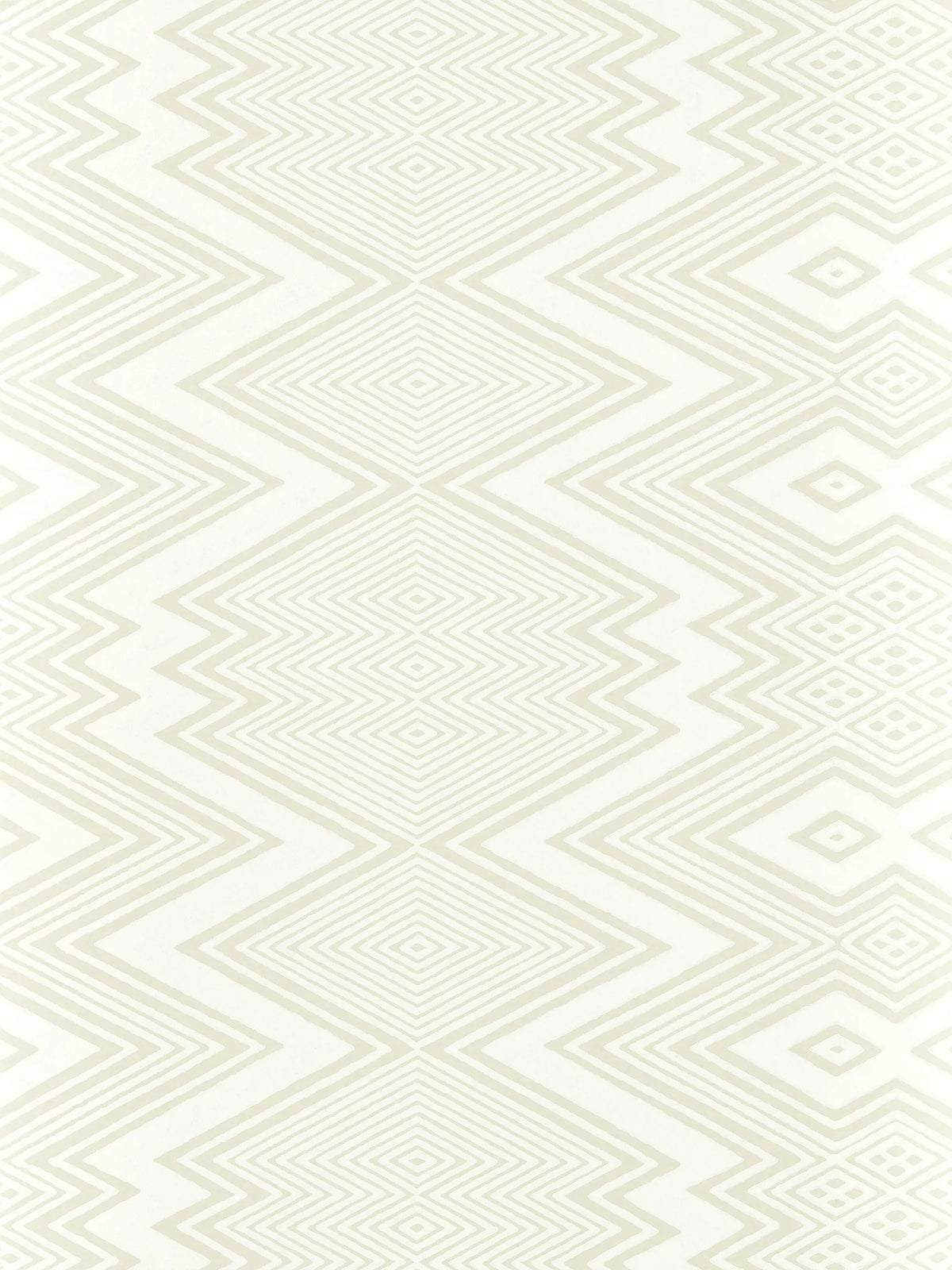 Harlequin Ankara wallpaper featuring interlocking diamonds, UK version